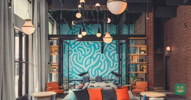 Lobby of Caption by Hyatt Chattanooga Downtown (representative photo of a World of Hyatt hotel)