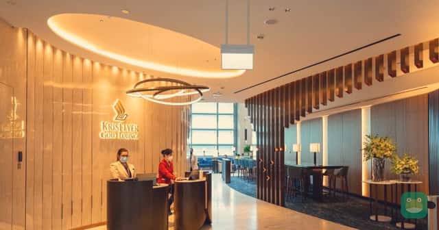 KrisFlyer Gold Lounge at Changi Terminal 3, shown in Singapore Airlines’ 2022 feature