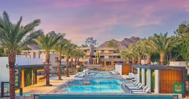 The pool at Arizona Biltmore, LXR Hotels & Resorts (representative photo of a Hilton resort)
