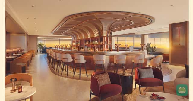 Rendering of the planned Southwest Icon Lounge at Nashville International Airport (BNA)