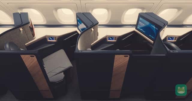 Club Suite on British Airways' retrofitted A380, a cabin bookable with Avios (British Airways press image)