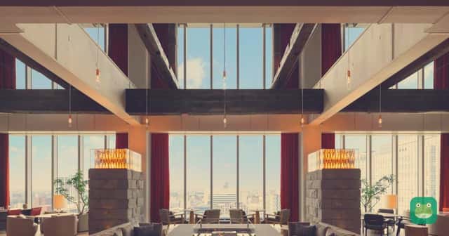 The lounge at Hyatt Centric Sapporo, which opened in October 2026. World of Hyatt's fall promotion pays 3,000 bonus points for every three eligible nights through December 15.
