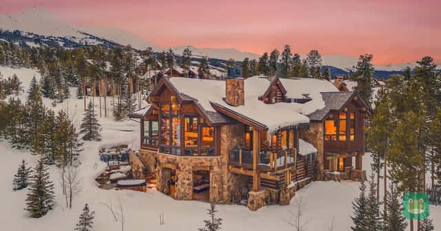 A six-bedroom ski-in, ski-out home in Breckenridge, Colo., part of Wyndham Rewards Homes & Havens