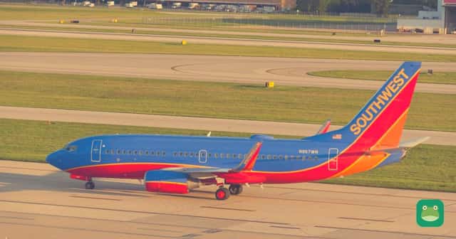 Southwest Airlines Boeing 737-700 preparing for takeoff at Columbus (representative photo)
