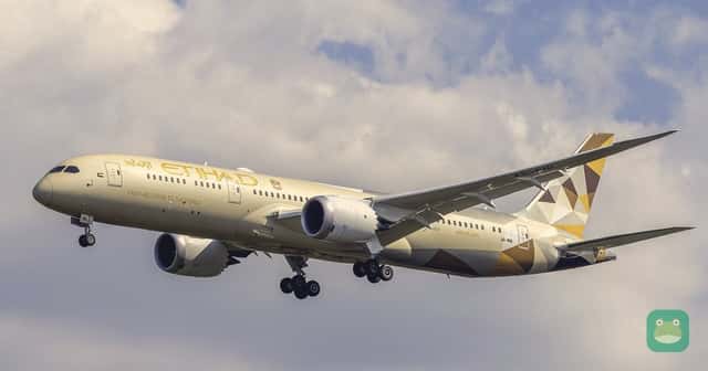Etihad Airways Boeing 787-9 at Washington Dulles (representative photo)