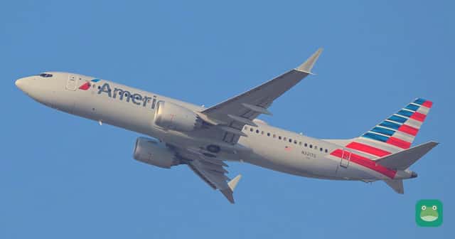 American Airlines Boeing 737 MAX 8 departing Boston (representative photo)