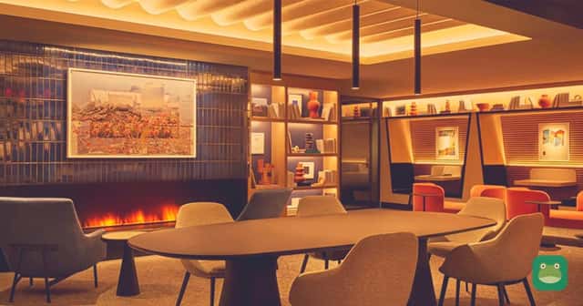 The Chase Sapphire Lounge by The Club at LaGuardia. Sapphire Reserve authorized users get their own complimentary access for a $195 annual fee.