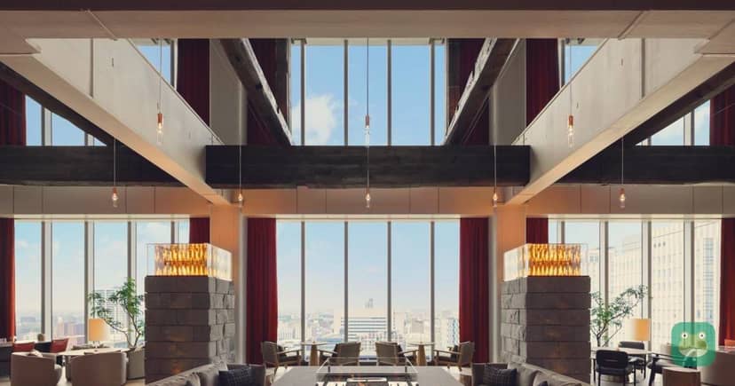Hyatt Centric Sapporo lounge