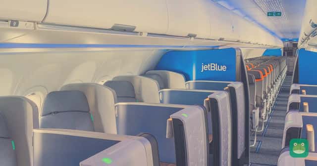 JetBlue Mint cabin (representative photo of a JetBlue flight)